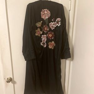 Zara velvet Kimono size medium